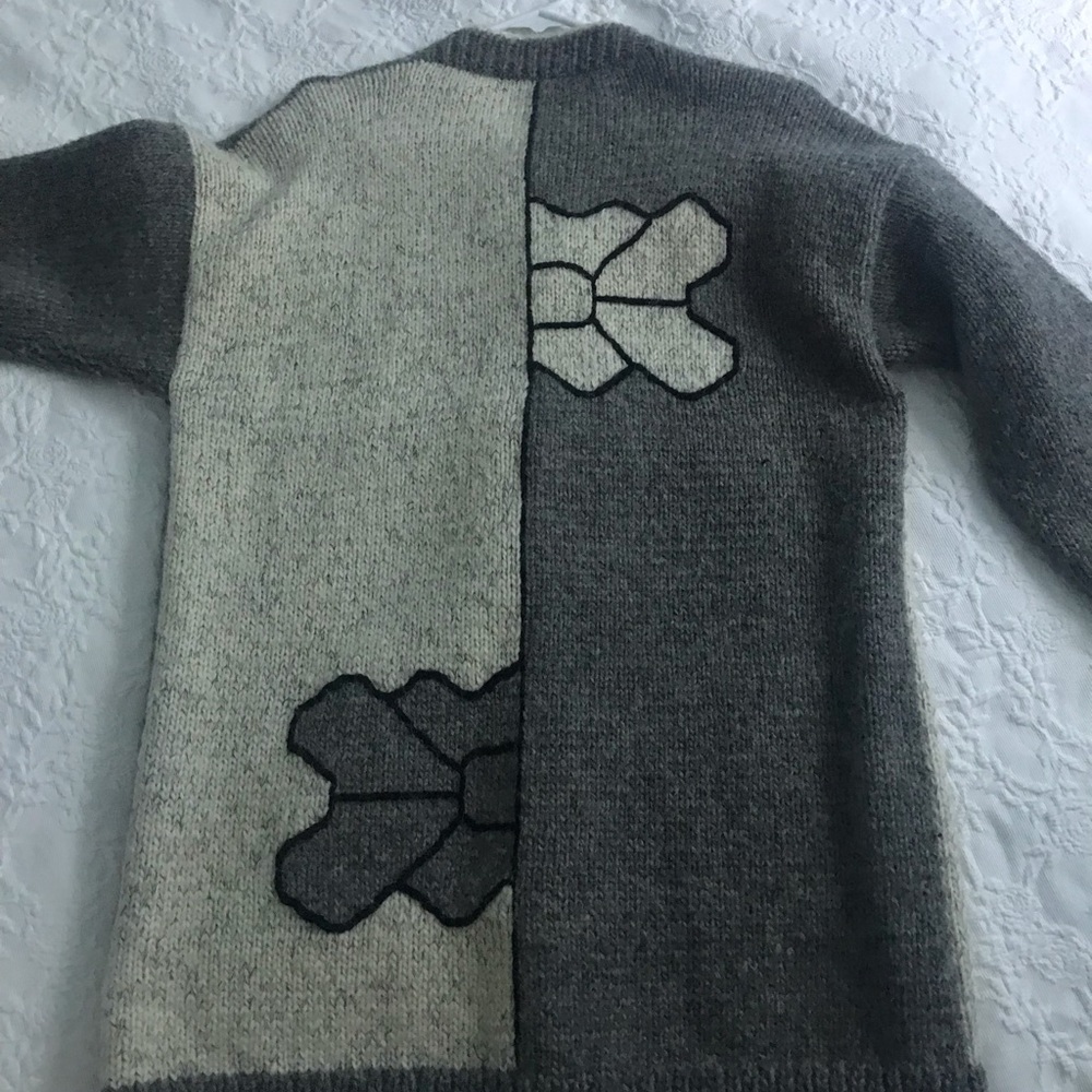 Handmade Wool Sweater - Picture 3 of 3